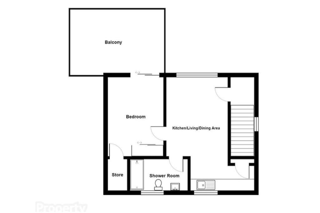 Skippingstone Beach Loft With Amazing Sea Views Бангор Екстериор снимка